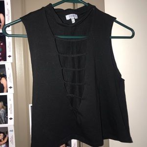 tobi cut out ladder tank top